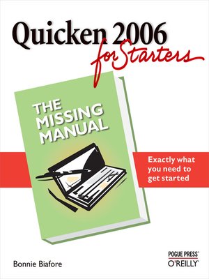 cover image of Quicken 2006 for Starters